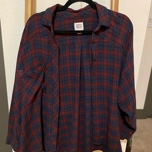 Urban Outfitters slouchy flannel